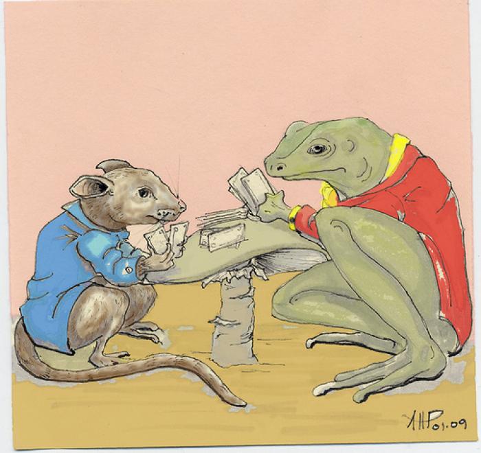 Мышь и Лягушка